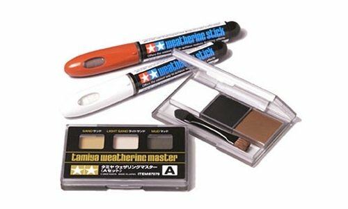 Tamiya Weathering Master Set For Tank Car Aircraft Model Paint Craft Tools