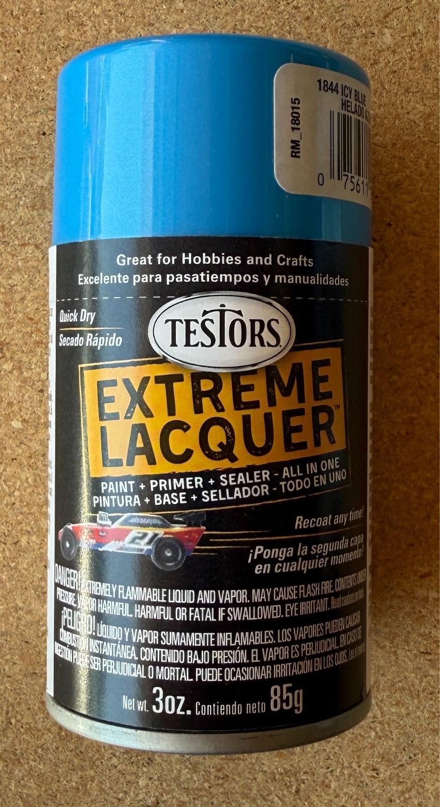 Testors Extreme Lacquer One Coat Lacquer and Enamel Spray Cans
