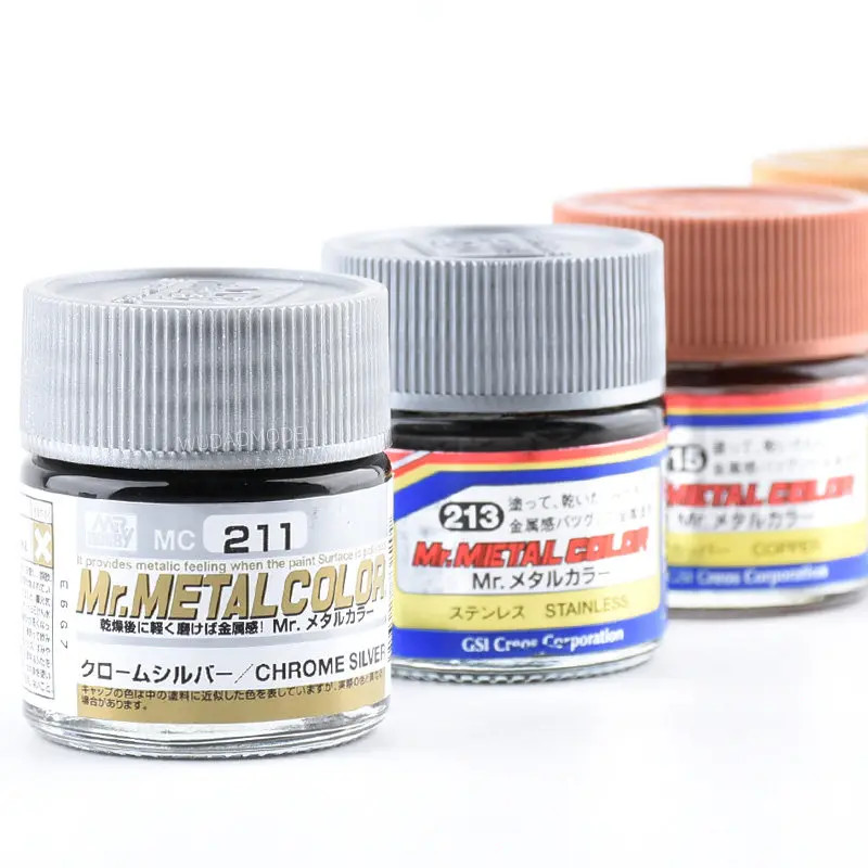 Mr. Hobby Mr. Metal Color MC211-MC219 10ml Lacquer Paint 10ML