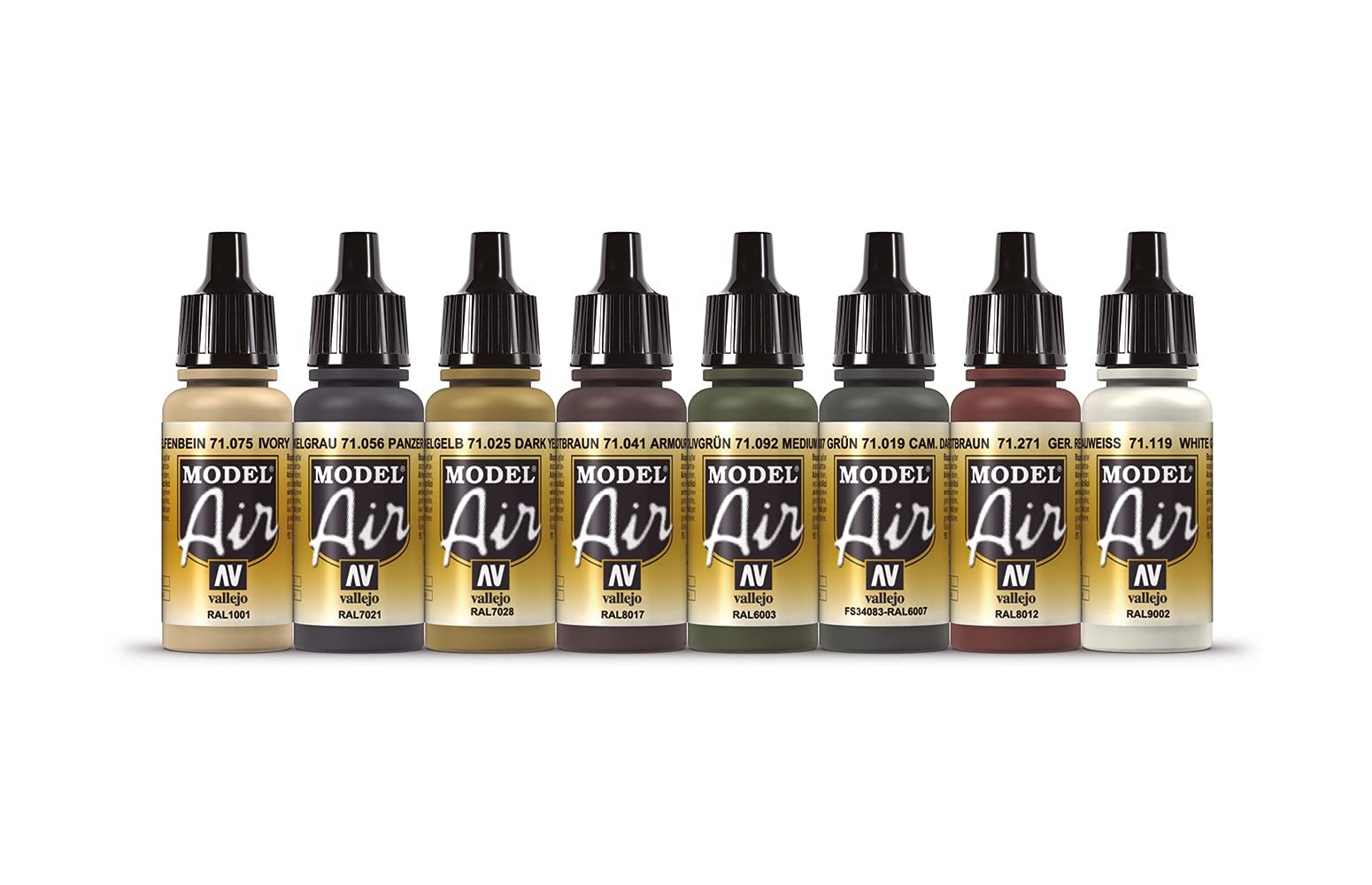 – German Colors 1940-1945 Acrylic Paint Set | Model Air | AFV Color Series Ki…