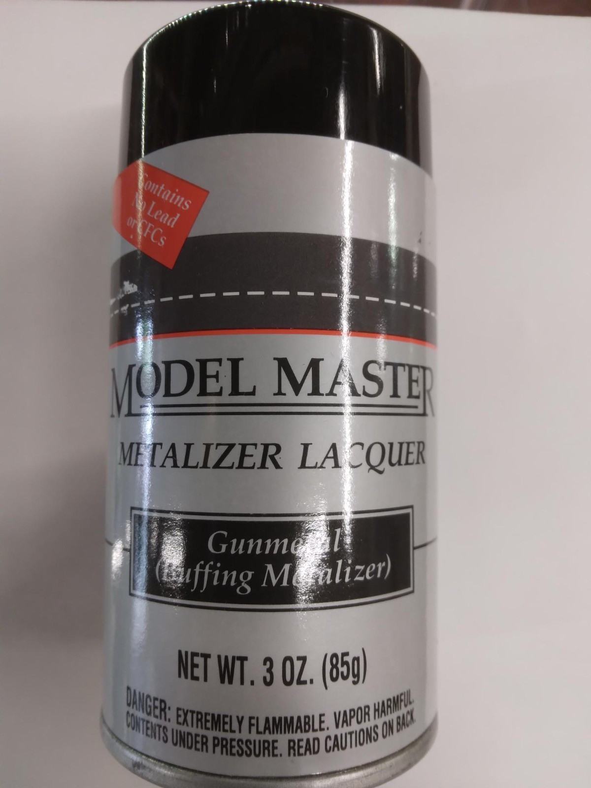 Model Master Metalizer Gunmetal 1455 3oz Spray