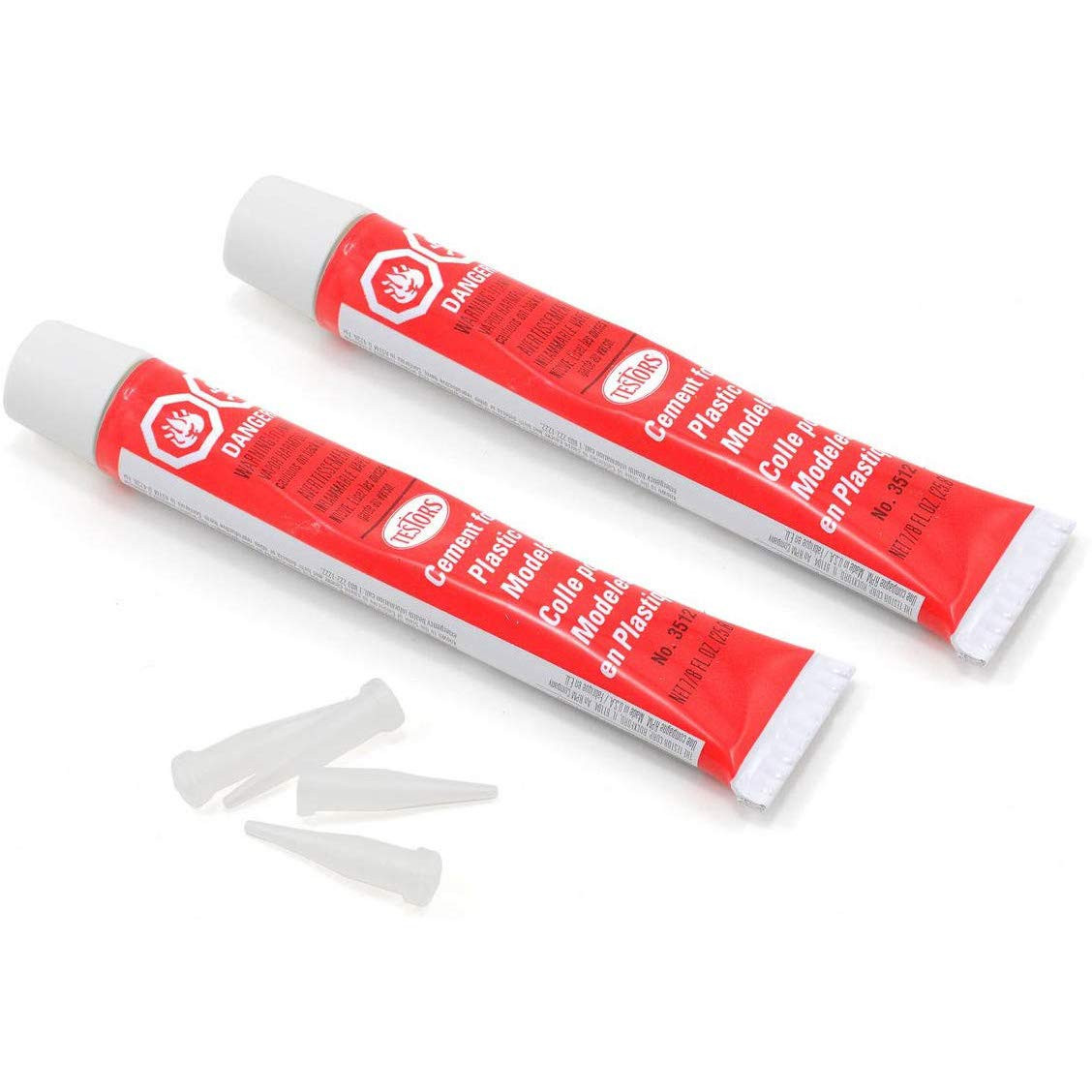 Testors Plastic Cement Glue and Miniatures Paint Brushes – Strong Fast Drying