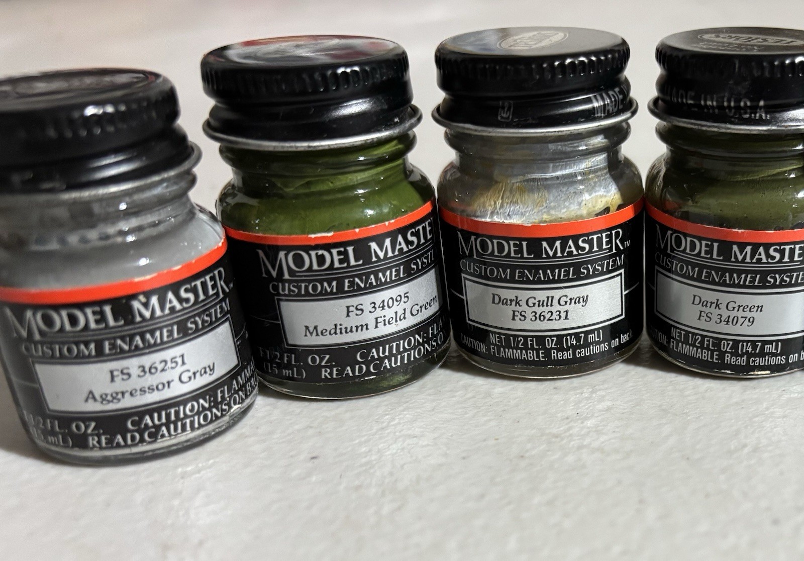 Model Master Custom Enamel System FS Military Colors